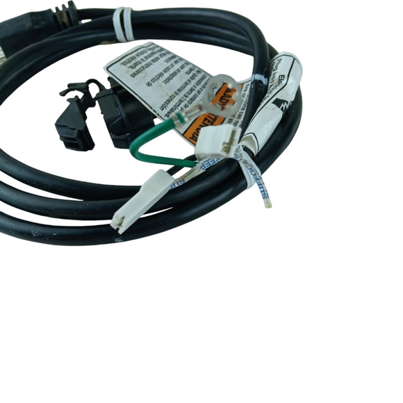 OEM Genuine Whirlpool Washer Power Supply Cord, With Protector - Picture 2 of 3